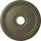 Ekena Millwork Diane Ceiling Medallion (Fits Canopies up to 5 3/8"), 18"OD x 3 5/8"ID x 1 1/8"P, Spartan Stone CM18DISSF - alternate 1